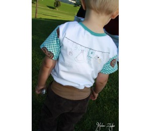 Stickdatei - Bayrische Tracht Doodle